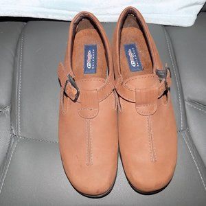 Dexter Walkmocs Women's Brown Suede Mary Jane Mocs